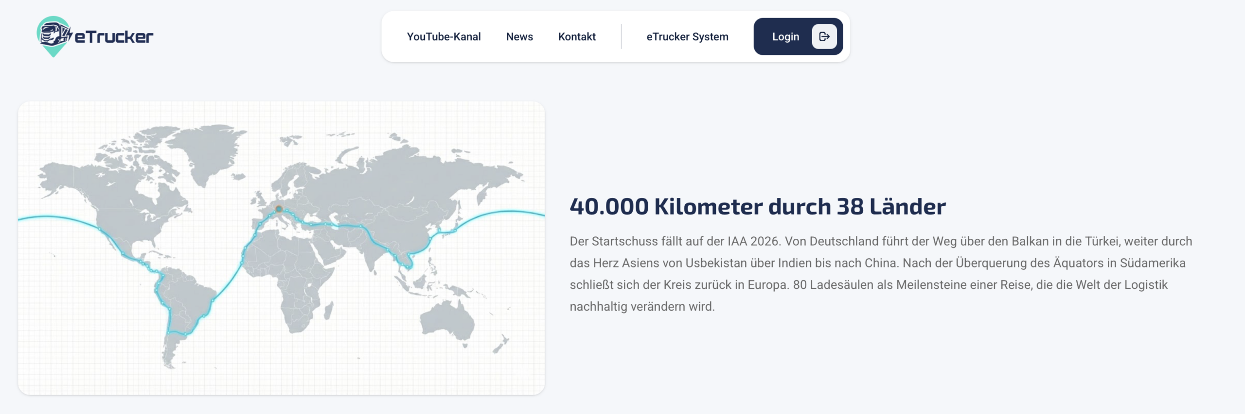 Route, Screenshot